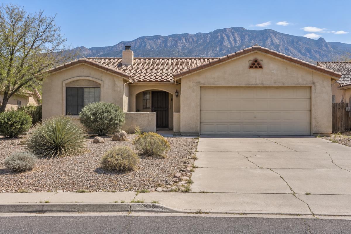 Rendering — the property before renovation, Albuquerque, NM