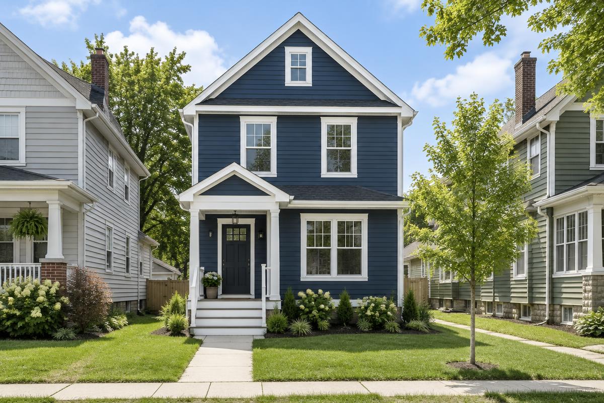 Rendering — Infill lot, Buffalo, NY