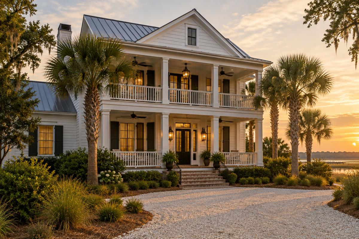 Rendering — Luxury spec build, Charleston, SC
