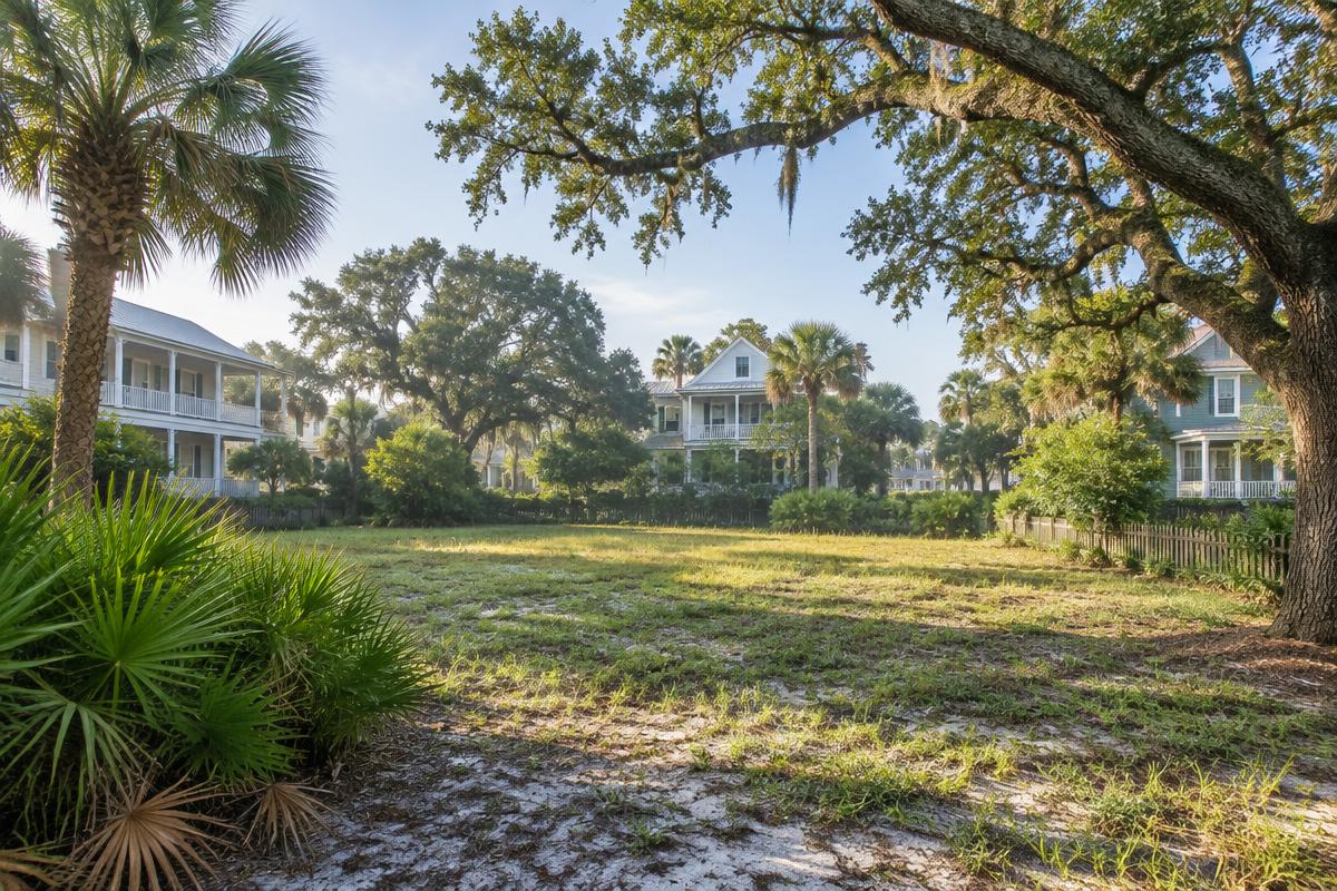 Rendering — the lot before construction, Charleston, SC