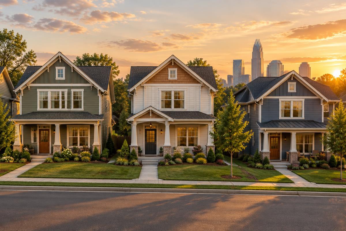 Rendering — Multi-lot takedown, Charlotte, NC