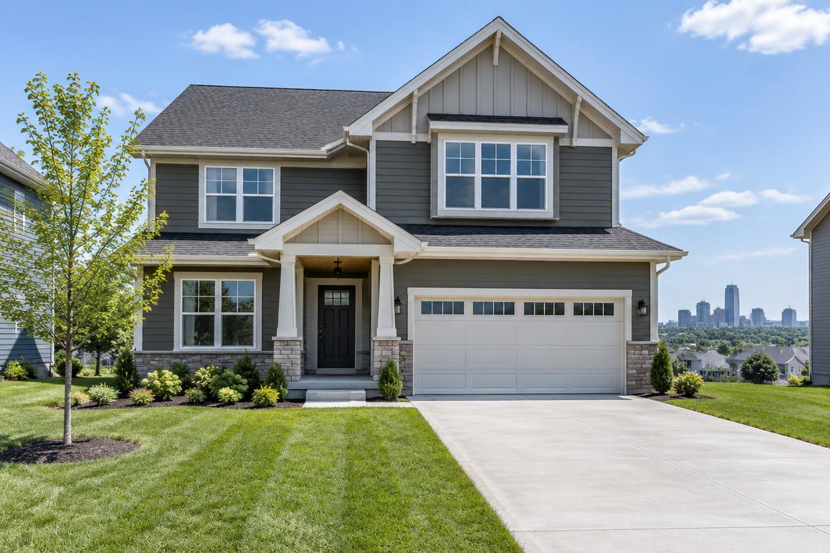 Rendering — Spec build, Des Moines, IA