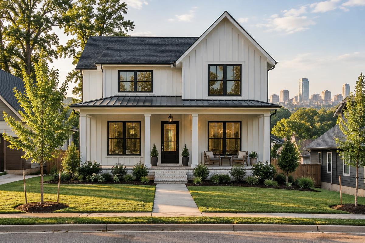 Rendering — Infill lot, Little Rock, AR