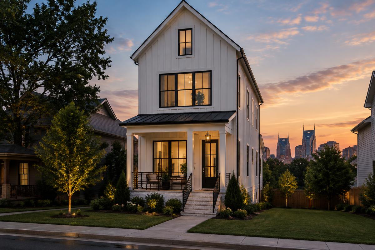 Rendering — Infill lot, Nashville, TN