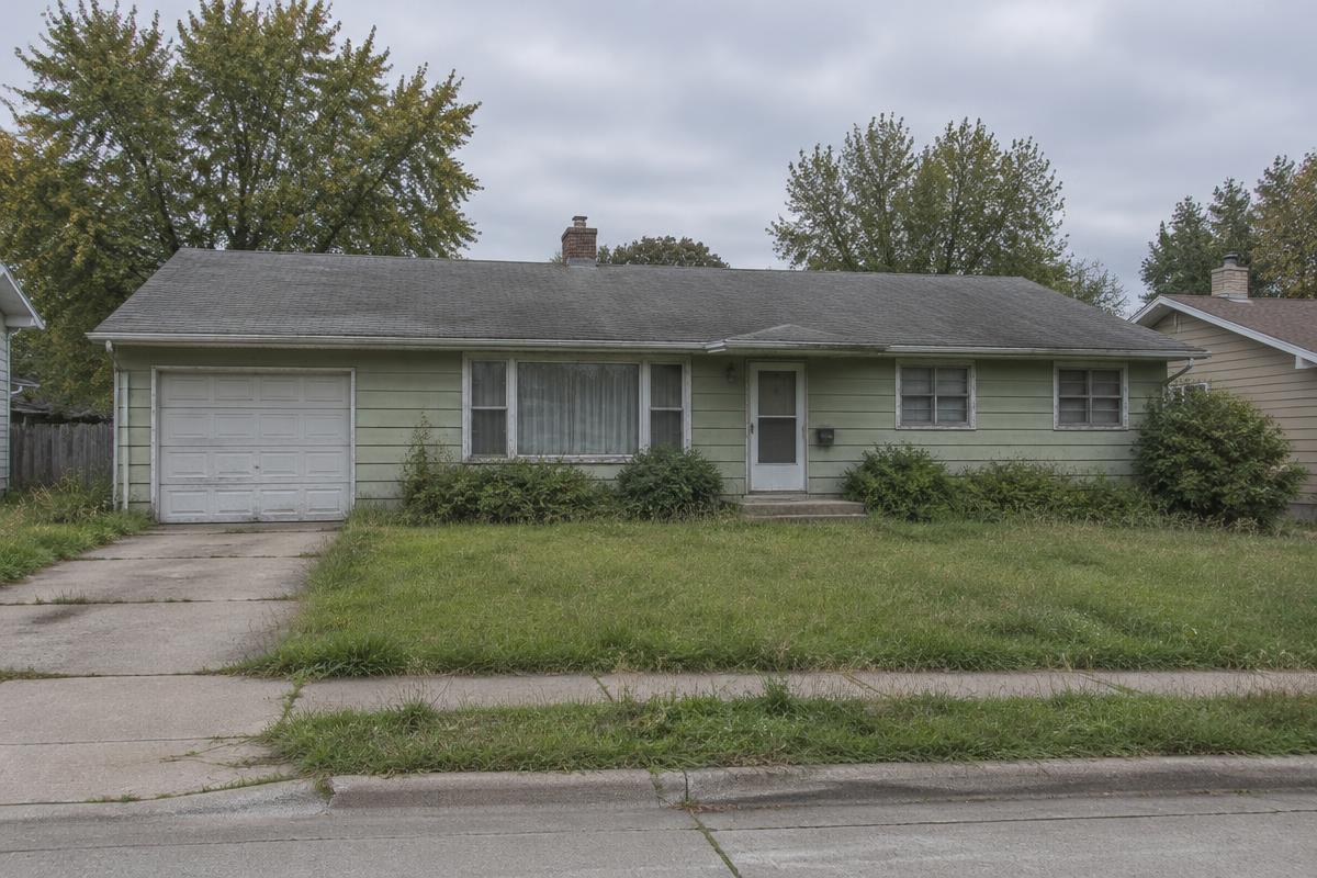 Rendering — the property before renovation, Omaha, NE