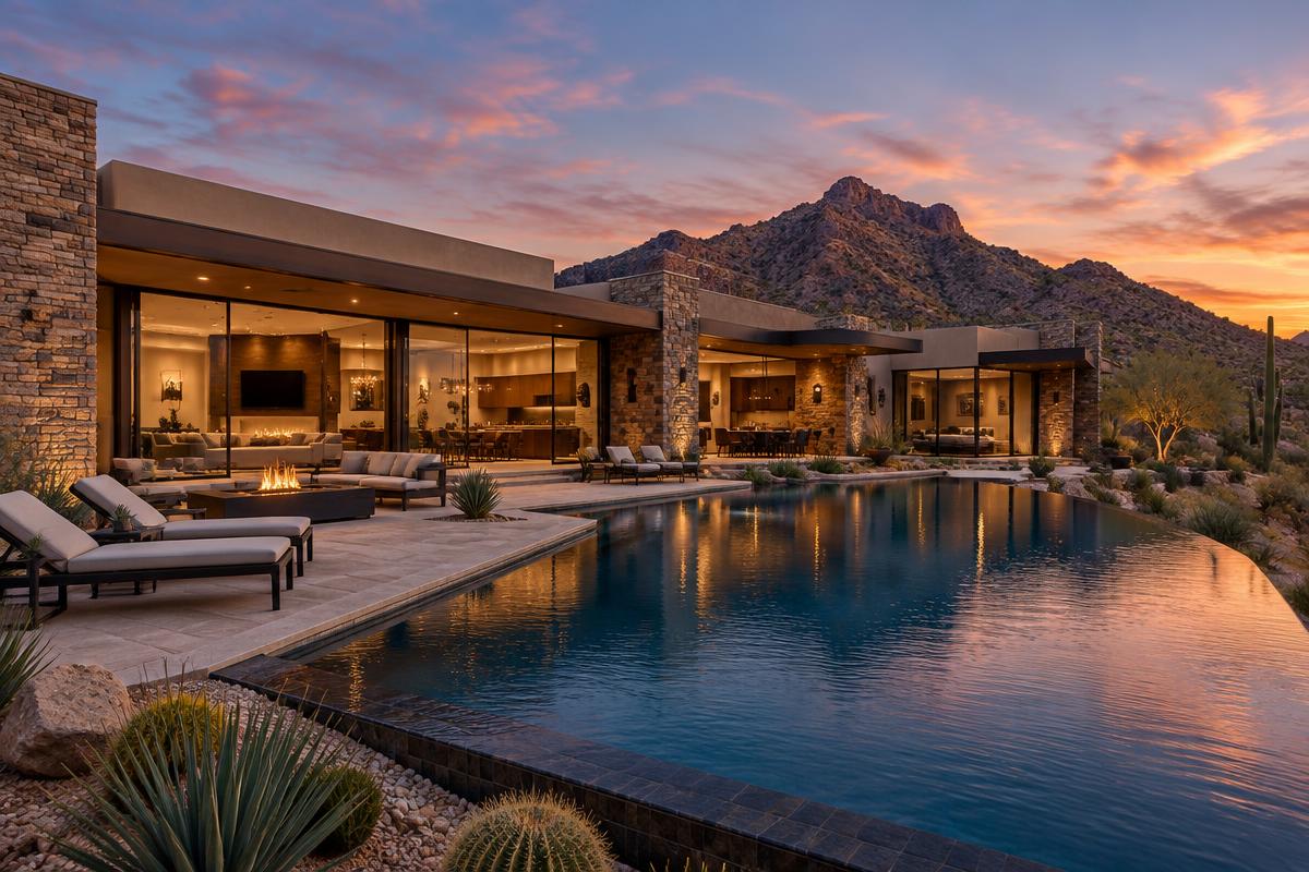 Rendering — Luxury spec build, Scottsdale, AZ