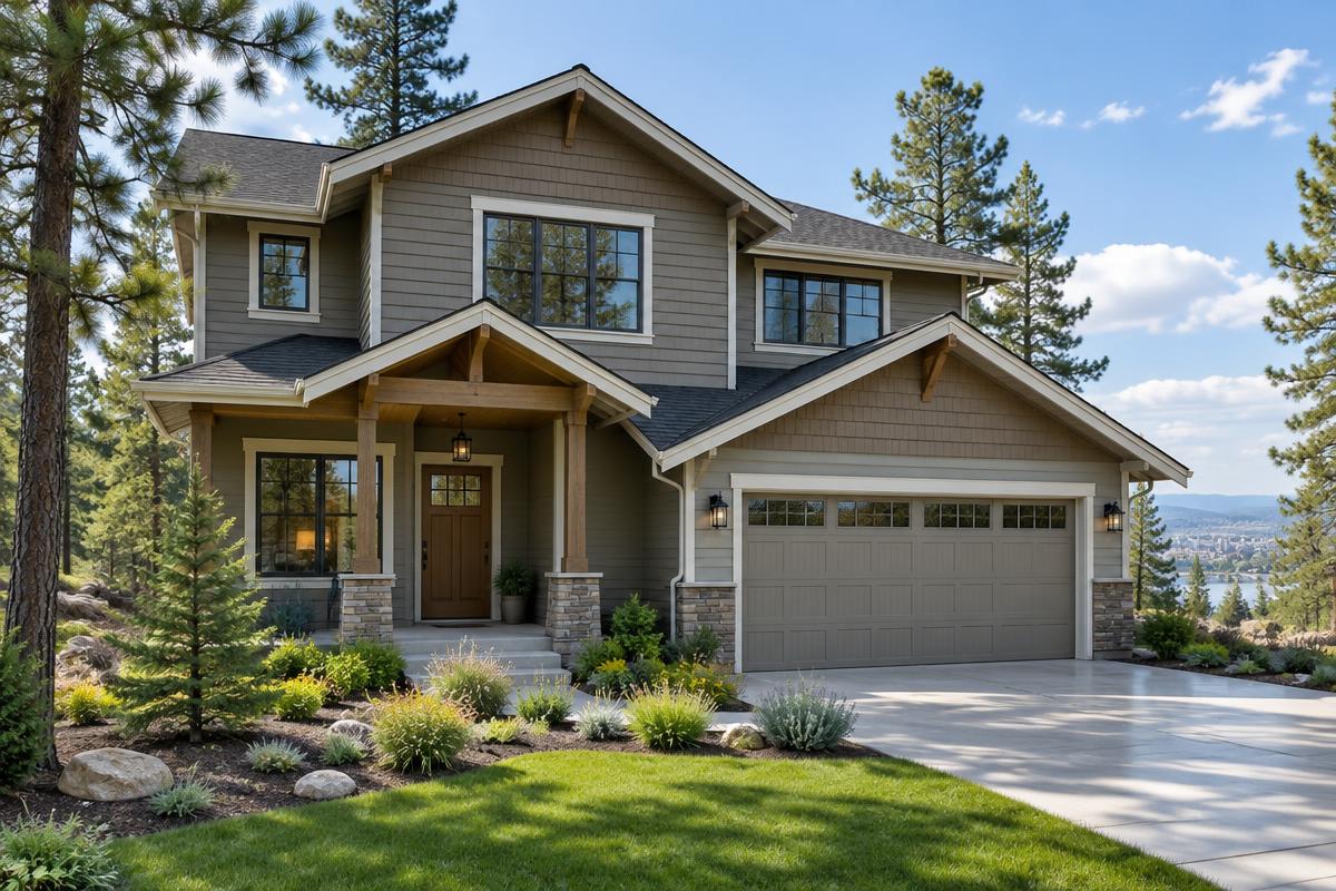 Rendering — Spec build, Spokane, WA